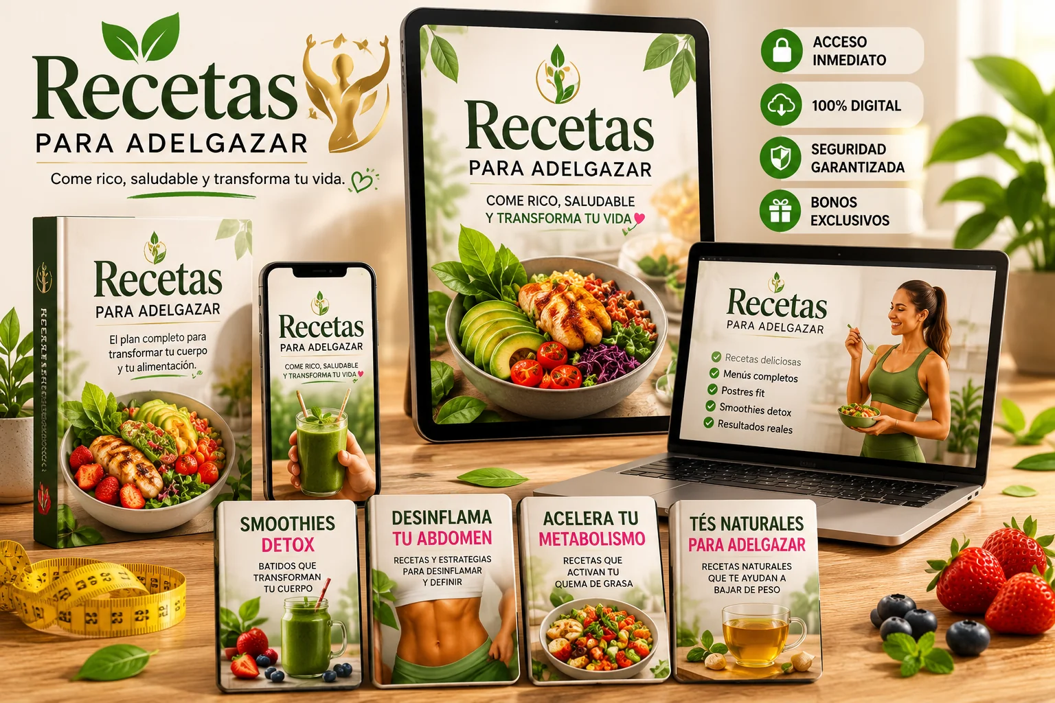 Recetas para Adelgazar - Producto completo
